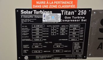 30,000 hp Titan 250 Solar C61PL Centrifugal Compressor full