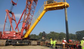 2018 Model 450T-3 Crane Mounted Drill 500,000 + ft/lbs Rotary Torque