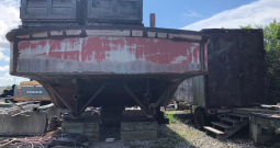 37 ft. Steel Push Boat Hull and Pilot House