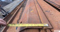 Used H1205 or Similar 19’-20’ Long Hot Rolled Sheet Pile