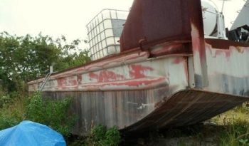 37 ft. Steel Push Boat Hull and Pilot House full