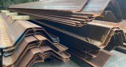 New Domestic PZC13 Sheet Pile 200 Tons 35’-50’ Long