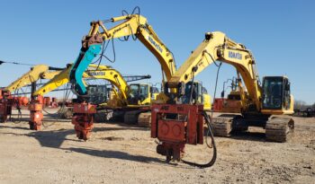 For Rent: Excavator With Vibratory Hammer and Caisson Clamps full