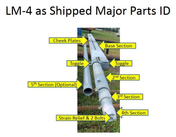 75′ Tower / Tilt-Over Mast full
