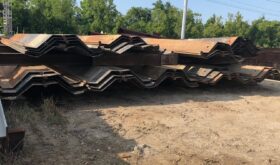 used MSZ15-375 sheet pile 39 pair 26 ft