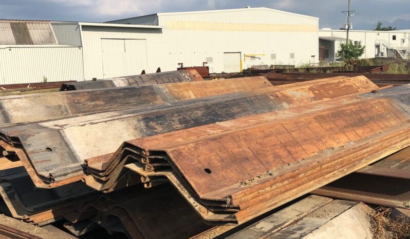 used MSZ15-375 sheet pile 39 pair 26 ft full