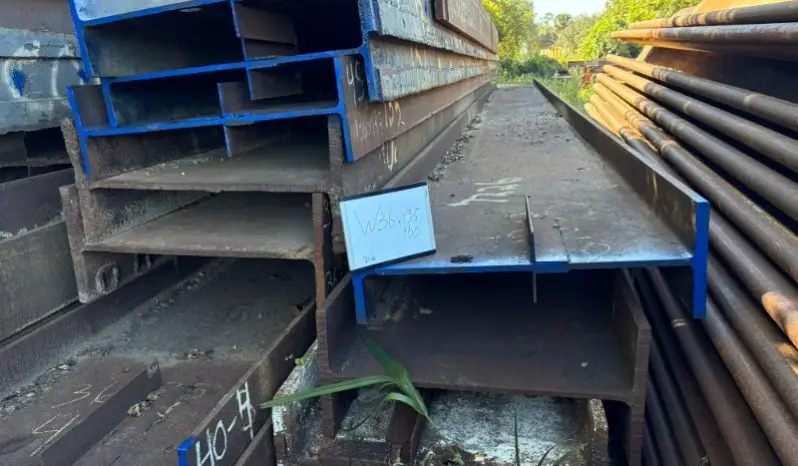 
								W36x135 W36x160 used beams full									