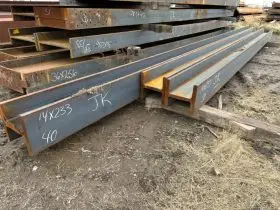 used W14x233 wide flange 30’-40’