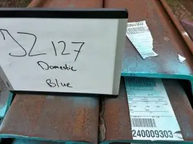 50’-65’ long JZ127 sheet pile