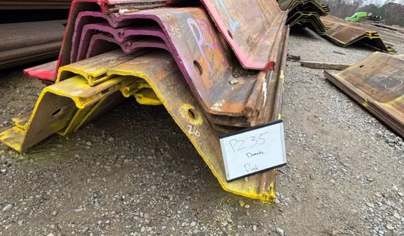 
								300 Wall Ft of PZ35 at 15’-20’ full									